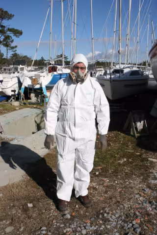 OK, so you look like a spaceman...but you are well protected!