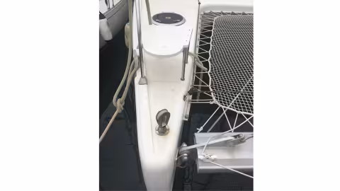 The diamond-point non-slip area of the gelcoat is worn, making it ineffective and…not very pretty! It’s time to do something to improve your boat's looks. 