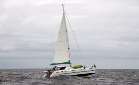 When cruising, motoring is quite common...a good reason to count on good mechanics which suit the boat's needs.