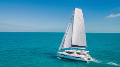 Preview of our test onboard the Leopard 45 catamaran