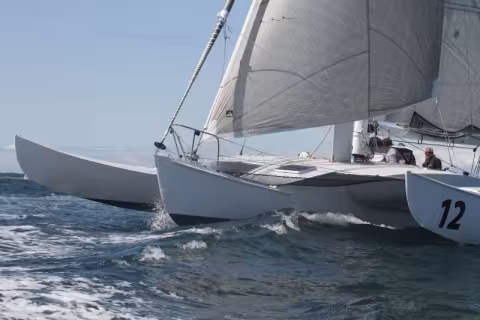 Moxie - le trimaran vainqueur de l'Ostar 1980 - Objectif Route du Rhum 2022