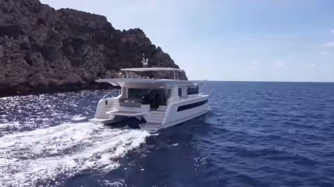 Silent 60 - Catamaran électrique - Premiers essais en mer