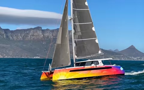 Balance 482 catamaran - essai exclusif avec Phil Berman à Annapolis