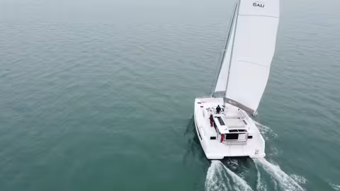 Bali 4.4 catamaran - Premiers essais exclusifs à La Rochelle - Multicoques Mag