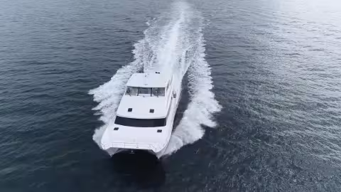 Horizon PC60 catamaran - Teaser essai en mer - Multicoques Mag