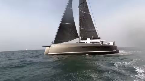 ORC 57 catamaran - Essai en mer - Multicoques Mag