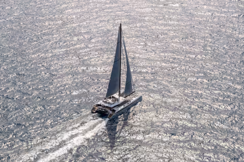 Gunboat 72 catamaran - Teaser essai en mer - Multicoques Mag