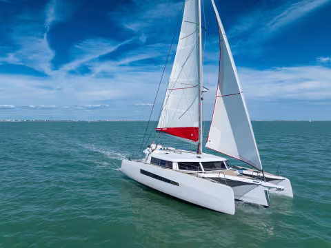 NEEL 52 trimaran - Teaser essai en mer - Multicoques Mag