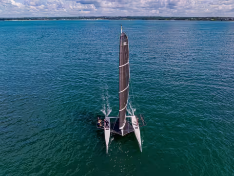 ACCWing catamaran - Teaser essai en mer - Multicoques Mag