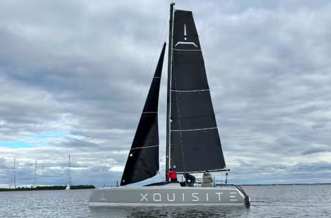 Xquisite SportCat 30 catamaran - Teaser essai en mer - Multicoques Mag