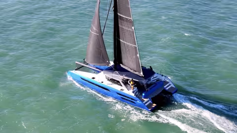 SwissCat 55 catamaran | Teaser essai en mer | Multicoques Mag