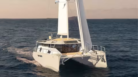 Tortue 147 Catamaran | Teaser essai en mer | Multicoques Mag
