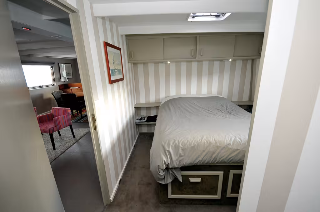 La chambre des propriétaires : lumineuse et confortable à souhait !