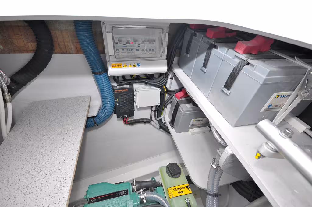 La zone technique est bien conçue