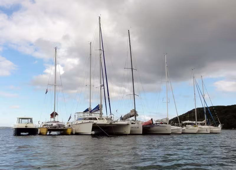 Festival du Multicoque en Angleterre, les 18 et 19 août 2012, à Millbrook Lake (Cornouailles)