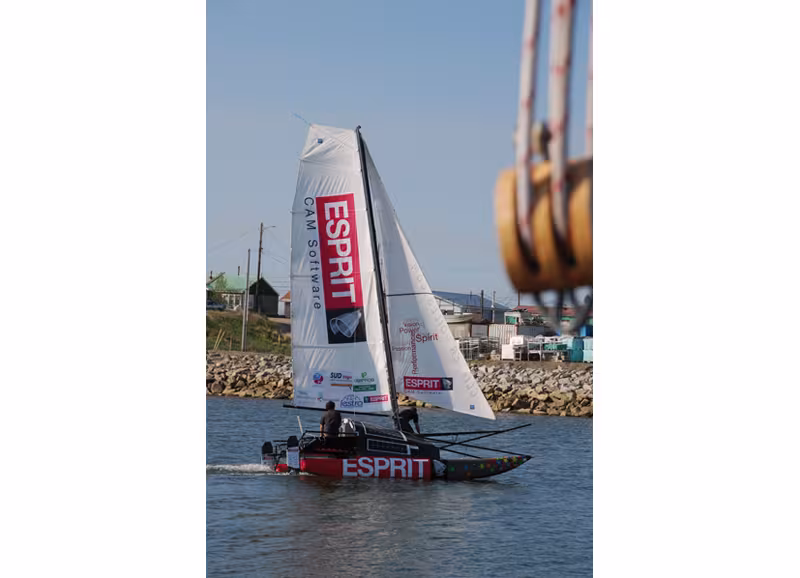 La Voie du Pôle en multicoque: c'est parti.