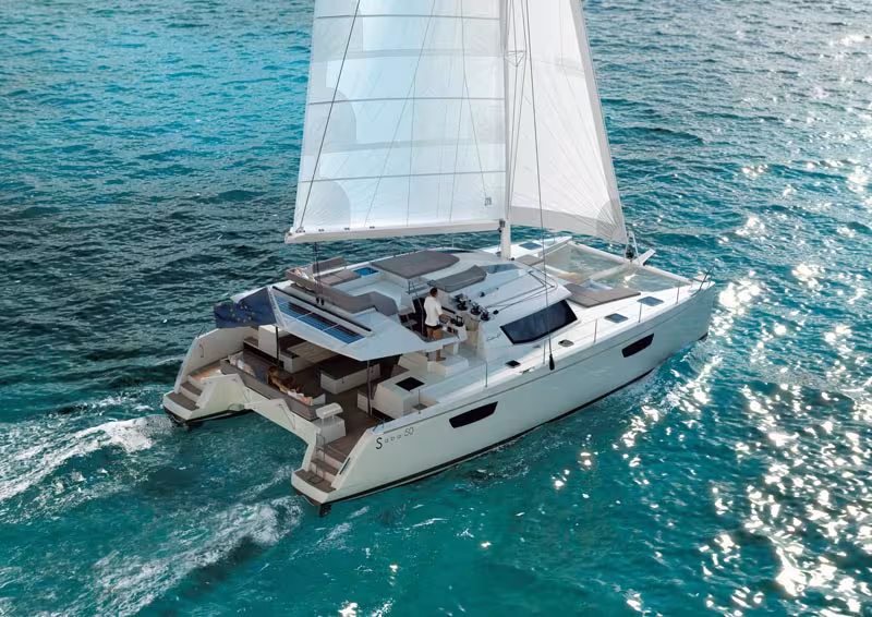 Saba 50, le nouveau catamaran Fountaine Pajot