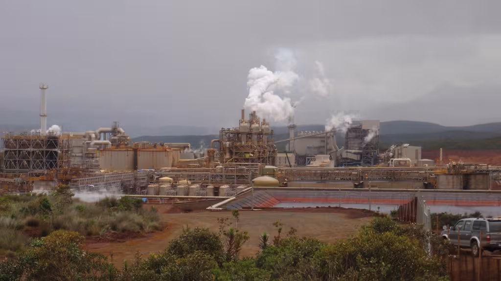 Dans le sud calédonien, le complexe industriel de Goro Nickel, du géant brésilien Vale…