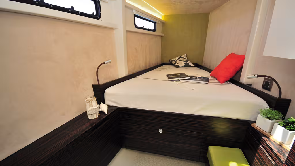 La lumière et la ventilation (circulation forcée passive permanente) ont fait l'objet de soins attentifs