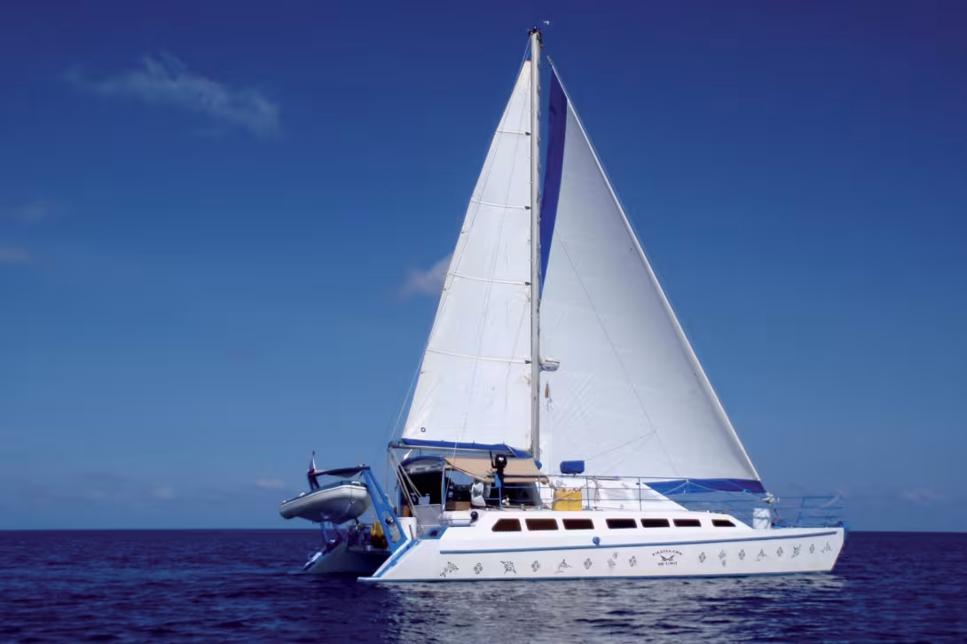 re catamaran, en route pour VanuaLava.