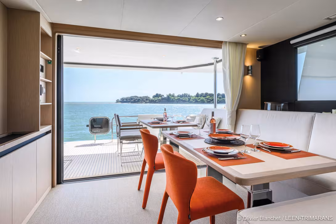 The cockloon? That’s the marriage of the aft cockpit and the saloon…