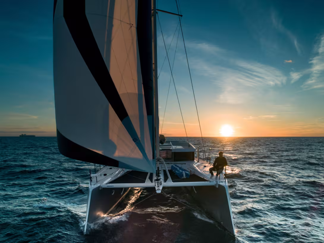 Les fines carènes dessinées par Christophe Barreau sont assurément taillées pour la vitesse.