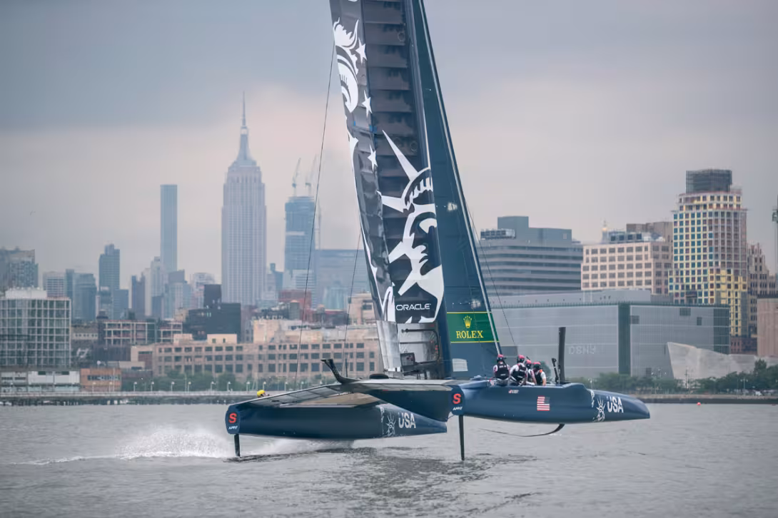 Sensations fortes et belles images garanties pour le circuit SailGP.